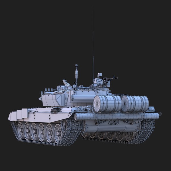 russian soviet battle tank 3d max - Russian Soviet Battle Tank T-90M Vladimir... by dimosbarbos